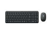 Tastaturen - Logitech MK250 - keyboard and mouse set - QWERTZ - German - graphite Input Device - Tastatur & Maus Set - Deutsch - Schwarz - 920-013552
