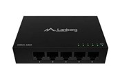 Switches - Lanberg DSM1-1005 - switch - 12 V metal case - 5 ports - unmanaged - DSM1-1005