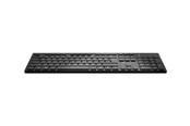 Tastaturen - Natec HERRING - keyboard - low-profile multimedia full size - QWERTY - US - black Input Device - Tastatur - Englisch (US) - Schwarz - NKL-2348