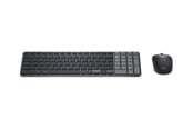 Tastaturen - Dell Pro 7 KM746 - keyboard and mouse set - rechargeable compact - QWERTY - Spanish - black Input Device - Tastatur & Maus Set - Spanisch - Schwarz - KM746-BLK-SPN