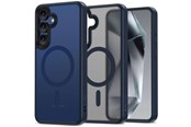 Handys - Cover & Cases - Tech-Protect MagMat MagSafe Case for Samsung Galaxy S25 - Clear Blue - 5906302362561