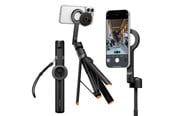 Handys - Anderes Zubehör - Spigen S582W Tripod Bluetooth Selfie Stick (Mag Fit+) - Black - AMP11372