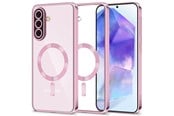 Handys - Cover & Cases - Tech-Protect MagFlex MagSafe Case for Samsung Galaxy A56 5G - Clear Pink - 5906302363131