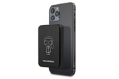 Powerbank (Akku) - Karl Lagerfeld 3000mAh Inductive Powerbank with MagSafe - Black - 3000 mAh - 3666339000820