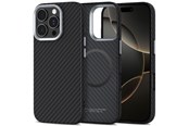 Handys - Cover & Cases - Tech-Protect Ion Carbon MagSafe Case for iPhone 16 Pro - Black and Gray - 5906302363308