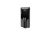 Powerbank (Akku) - Gembird 20 W Fast charging powerbank with cable - 10000 mAh - PB10-PD20-LCD-01