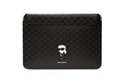 Taschen - Karl Lagerfeld Saffiano Monogram Ikonik case for a 16" laptop - black - 3666339170530