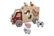 Holzspielzeug - Playwood Wooden Shape Car Farm Animals - RS303A