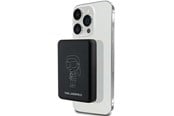 Powerbank (Akku) - Karl Lagerfeld NFT Outline Ikonik MagSafe 5000mAh induction power bank - black - 5000 mAh - 3666339172176