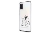 Handys - Cover & Cases - Karl Lagerfeld Choupette Fun Case for Samsung A41 - Transparent - 3700740478813