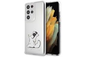 Handys - Cover & Cases - Karl Lagerfeld Choupette Fun Case for Samsung Galaxy S21 Ultra - Transparent - 3700740496954
