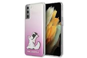 Handys - Cover & Cases - Karl Lagerfeld Choupette Fun Case for Samsung Galaxy S21+ - Pink - 3700740496978