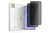 Handys - Schutzfolie - Tech-Protect Glass Spy+ 2-pack Privacy Glass for Samsung Galaxy S25 Edge - 5906302368228