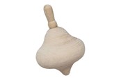 Holzspielzeug - Playwood Unpainted Wooden Spinning Top - RS472