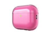 Handys - Anderes Zubehör - KeyBudz Jelly Series Transparent Case for AirPods Pro 3rd Gen - Neon pink - APP3_S10_NPK