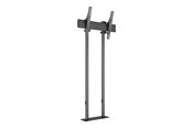 Wandhalterungen, AV-Halterungen & AV-Möbel - Multibrackets M Pro Series mounting kit - for flat panel - dual pole - black - Max 75 kg - recommended for 90" - 7340234814992