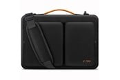 Taschen - Tech-Protect Defender Laptop Bag 13-14 - Black/Orange - 5906302368839