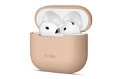 Handys - Cover & Cases - Tech-Protect Silicone Case for Apple AirPods 4 - Beige - 5906302370245