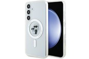 Handys - Cover & Cases - Karl Lagerfeld IML Karl&Choupette MagSafe case for Samsung Galaxy S24 - transparent - 3666339241810