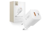 Handys - Adapter und Ladegeräte - Tech-Protect NCM33W 2-Port Charger PD33W/QC3.0 - White - 5906302375752