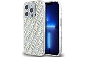 Handys - Cover & Cases - Karl Lagerfeld IML Fullover Logo case for iPhone 15 Pro - gold - 3666339258689