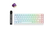 Tastaturen - MCHOSE Ace 68 TTC Dragon Lord Hall Effect Magnetic - Gaming Tastatur (TKL) - 65% - Englisch (US) - Weiss - HW-Ace68-32