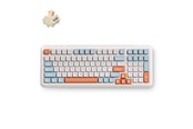 Tastaturen - MCHOSE K99 V3 Wireless Mechanical (Horizon Orange) - Gaming Tastatur - 98% - Englisch (US) - Weiss - HW-K99V3-1
