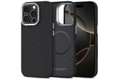Handys - Cover & Cases - Tech-Protect Ion Carbon MagSafe Case for iPhone 16 Pro Max - Black and Gray - 5906302363315