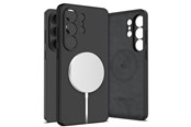 Handys - Cover & Cases - Tech-Protect Silicone MagSafe Case for Samsung Galaxy S26 Ultra - Black - 5906302390267