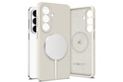 Handys - Cover & Cases - Tech-Protect Silicone MagSafe Case for Samsung Galaxy S26 - Beige - 5906302390304