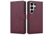 Handys - Cover & Cases - Tech-Protect Wallet Case for Samsung Galaxy S26 Ultra - Burgundy - 5906302390373