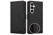 Handys - Cover & Cases - Tech-Protect Wallet Case for Samsung Galaxy S26 - Black & Red - 5906302390403