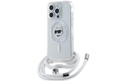 Handys - Cover & Cases - Karl Lagerfeld IML Choupette Head & Cord MagSafe case for iPhone 13 Pro Max - transparent - 3666339287078