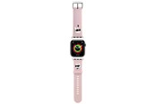Smartwatch - Accessories - Karl Lagerfeld 3D Rubber Karl&Choupette Heads strap for Apple Watch 42/44/45/49mm - pink - 3666339259273