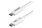 FireWire / ThunderBolt Kabel - StarTech.com StarTech - Thunderbolt cable - USB-C to USB-C - 80 cm - TBLT5MM80CM240WWH