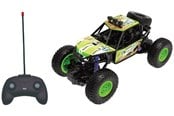 Ferngesteuert - RC Beast Rock Climbing Truck Green 1:24 27 MHz Pla - 24034B