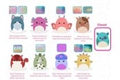 Plush - Squishmallows 13 cm Scented Mystery Bag Iridescent - 290428