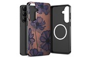 Handys - Cover & Cases - Tech-Protect Lamano MagSafe Case for Samsung Galaxy S26 - Brown and Purple - 5906302390687