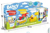Kreativ-Spiele - Bluey 3 Dough pots and Stamp Figurine - 266006
