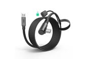 VR-Zubehör - KiwiDesign 4 m Link Cable with 18 W Charging - Black - QC-8U/HJT-569