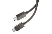 USB Kabel - Spigen Essential USB-C to USB-C 60W Fabric Cable - 1.5m - Gunmetal - ACA10418