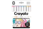 Kreativ-Spiele - Crayola Art Markers 8 Pcs Pastels - 58-6807
