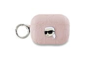 Handys - Anderes Zubehör - Karl Lagerfeld Monogram Karl Head case for AirPods Pro 2 - pink - 3666339283780
