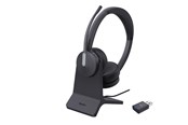 Kopfhörer/Headsets - Yealink WH64 Hybrid Dual with Charging Stand - 1208739