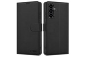 Handys - Cover & Cases - Tech-Protect Wallet Case for Samsung Galaxy A57 5G - Black - 5906302392155