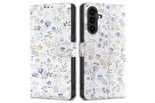 Handys - Cover & Cases - Tech-Protect Wallet Case for Samsung Galaxy A57 5G - Colorful Flowers - 5906302392179