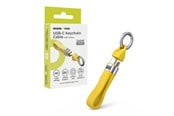 USB Kabel - Mobile Origin CB17 240W 40Gbps 8K USB-C Keychain Cable - Yellow - MO-UK-CB17-YLW