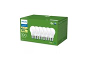 LED-Birnen - Philips LED-Lampe Ultra Efficient A60 7.3W/827 (100W) Frosted 6-pack E27 - 929003625361