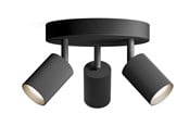 Lampen - Philips Wyatt Spot 3x5W plate BL HV - 929004780001
