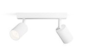 Lampen - Philips Wyatt Spot 2x5W WH HV - 929004800701